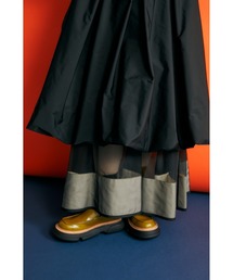 ENFOLD エンフォルド バルーンヘムスカート 38 ENFOLD（エンフォルド）の「High Twill バルーンサロペット