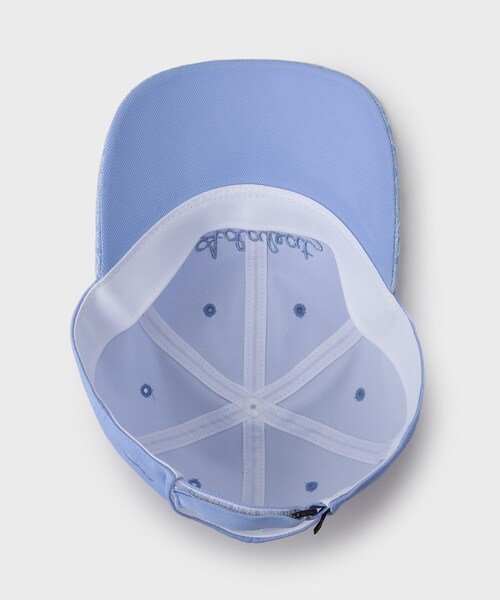 adabat（アダバット）の「◆レースデザイン 異素材組み合わせ キャップ（キャップ・レディース・ライトブルー/ホワイト/ネイビー・00）」の8枚目の写真