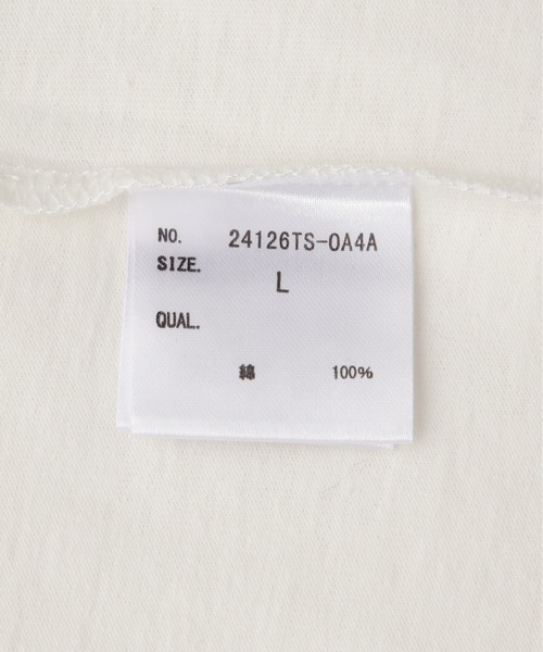 A4A（エーフォーエー）の「【WEB&DEPOT限定】/A4A/エーフォーエー/SPLASH s/s Tee（Tシャツ/カットソー・メンズ・ホワイト/ブラック・L/M）」の8枚目の写真