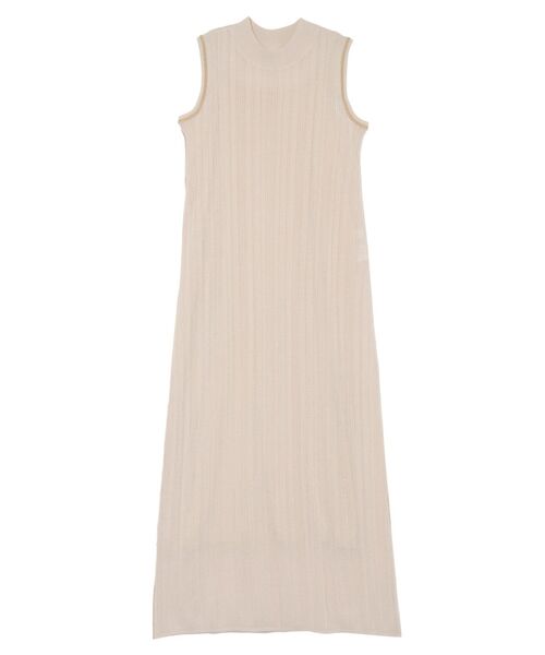 LAGUNAMOON(ラグナムーン)の「【WEB限定】ラインニットワンピース(ワンピース・レディース・アイボリー/ブラック/ブルー・FREE)」の1枚目の写真