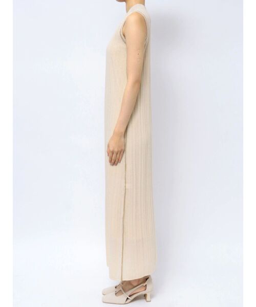 LAGUNAMOON(ラグナムーン)の「【WEB限定】ラインニットワンピース(ワンピース・レディース・アイボリー/ブラック/ブルー・FREE)」の5枚目の写真