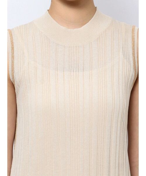 LAGUNAMOON(ラグナムーン)の「【WEB限定】ラインニットワンピース(ワンピース・レディース・アイボリー/ブラック/ブルー・FREE)」の7枚目の写真