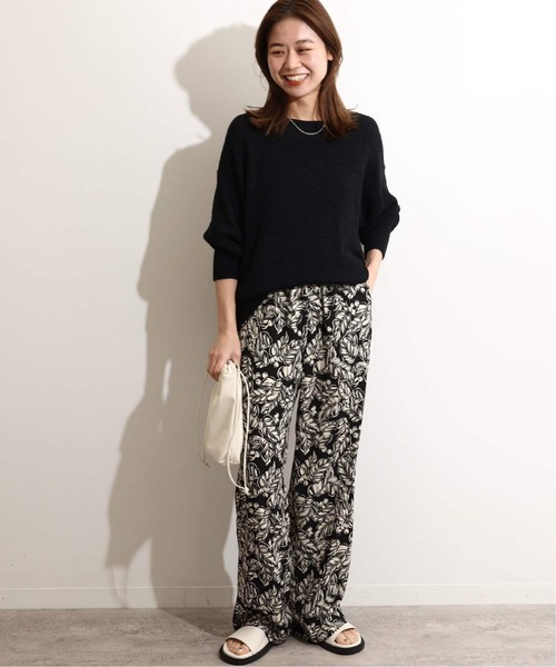 JOURNAL STANDARD relume（ジャーナルスタンダード　レリューム）の「《追加2》ベリープリントパンツ（その他パンツ・レディース・グリーン/ベージュ/イエロー・FREE）」の13枚目の写真