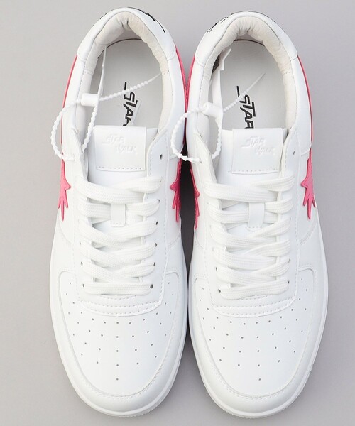 FREAK'S STORE（フリークスストア）の「STARWALK/スターウォーク 限定展開 WHITE/ENAMEL PINK（スニーカー・メンズ・ピンク・6/7/8/10/5）」の8枚目の写真