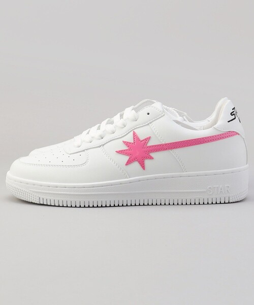 FREAK'S STORE（フリークスストア）の「STARWALK/スターウォーク 限定展開 WHITE/ENAMEL PINK（スニーカー・メンズ・ピンク・6/7/8/10/5）」の7枚目の写真