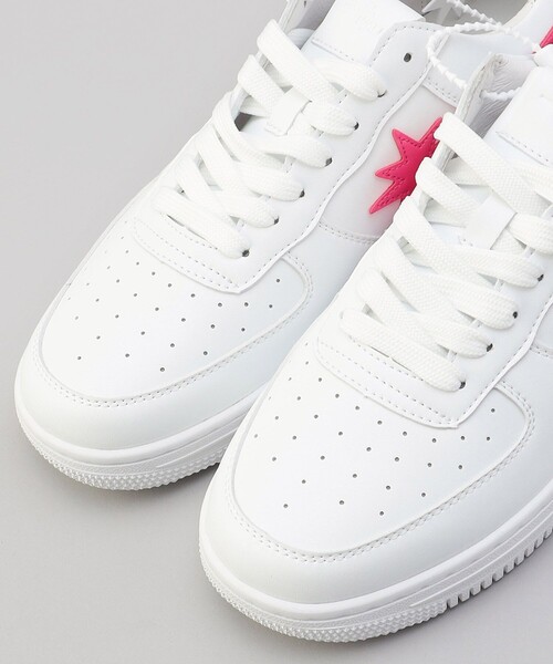 FREAK'S STORE（フリークスストア）の「STARWALK/スターウォーク 限定展開 WHITE/ENAMEL PINK（スニーカー・メンズ・ピンク・6/7/8/10/5）」の4枚目の写真