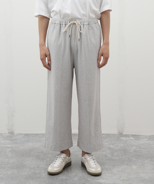 セール】【walenode / ウェルノード】Paper boucle Uncle pants