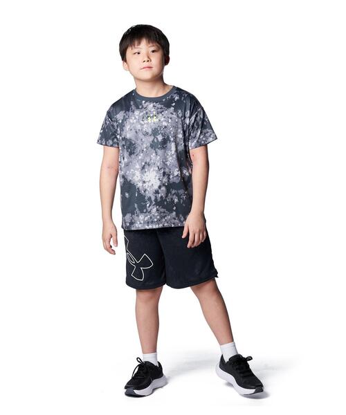 UNDER ARMOUR(アンダーアーマー)の「UAテック プリント ショートスリーブTシャツ(トレーニング/KIDS)(Tシャツ/カットソー・キッズ・グレー系その他・130cm/140cm/150cm/160cm/120cm)」の3枚目の写真