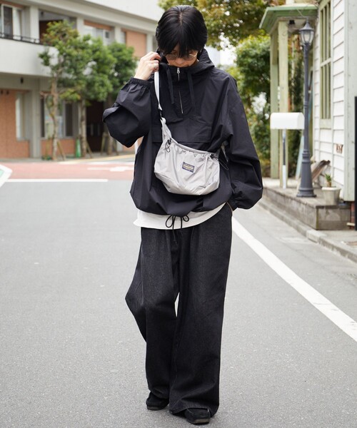 PUBLUX（パブリュクス）の「PENDLETON × PUBLUX/ペンドルトン 別注 リップストップ ショルダーバッグ　限定展開（ショルダーバッグ・レディース・オリーブ/ブラック/グレー・ONE SIZE）」の10枚目の写真