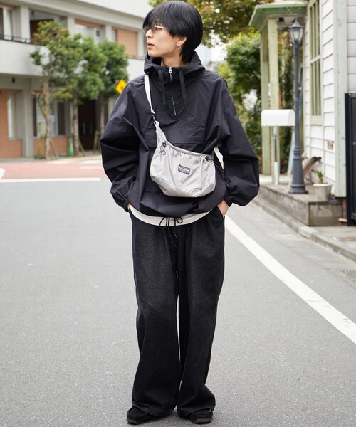 PUBLUX（パブリュクス）の「PENDLETON × PUBLUX/ペンドルトン 別注 リップストップ ショルダーバッグ　限定展開（ショルダーバッグ・レディース・オリーブ/ブラック/グレー・ONE SIZE）」の12枚目の写真