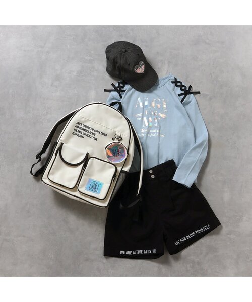 algy（アルジー）の「フレーク入りキャップ（キャップ・キッズ・ブラック/オフホワイト/サックスブルー・MEDIUM/SMALL）」の19枚目の写真