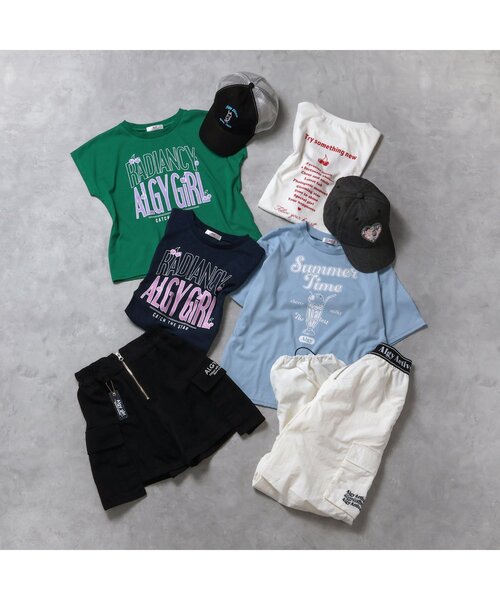 algy（アルジー）の「フレーク入りキャップ（キャップ・キッズ・ブラック/オフホワイト/サックスブルー・MEDIUM/SMALL）」の22枚目の写真