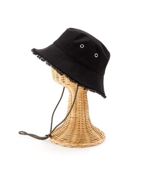 Casselini（キャセリーニ）の「Casselini(キャセリーニ)kidsリバーシブルバケットハット（ハット・キッズ・アイボリー/ブラック・FREE）」の7枚目の写真