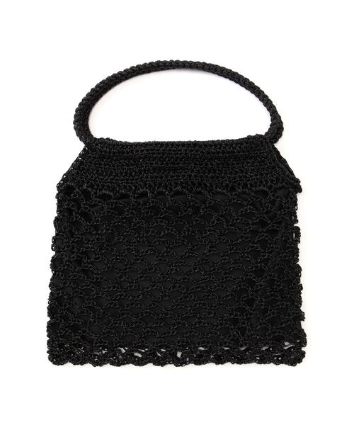 EDIT COLOGNE（エディットコロン）の「メタリックメッシュバッグ（ハンドバッグ・レディース・シルバー/ブラック/ピンク・ﾌﾘ-）」の12枚目の写真