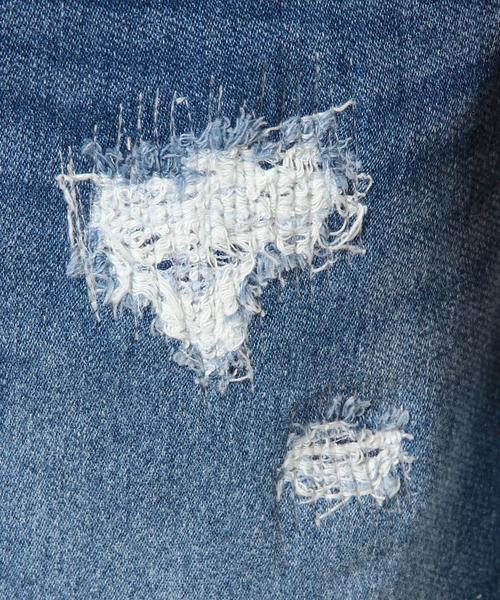 BEAUTY&YOUTH UNITED ARROWS（ビューティーアンドユースユナイテッドアローズ）の「BY スウェット クラッシュデニムパンツ◆（デニムパンツ・メンズ・コバルトブルー・MEDIUM/X-LARGE/SMALL/LARGE）」の6枚目の写真