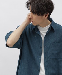 LAKOLE | 透かしレースシャツ半袖 / 111300(シャツ/ブラウス)