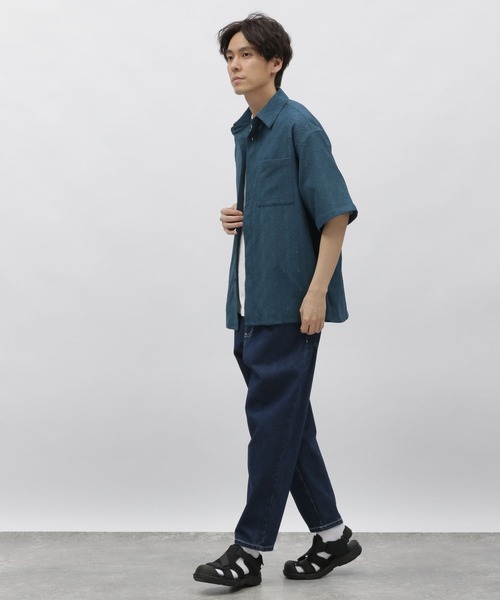 LAKOLE（ラコレ）の「透かしレースシャツ半袖 / 111300（シャツ