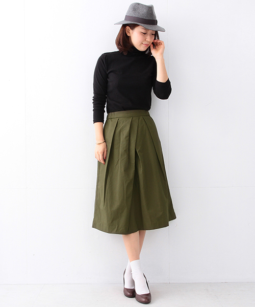 B:MING by BEAMS（ビーミングバイビームス）の「ビーミング by ビームス / フライス タートルカットソー（Tシャツ/カットソー・レディース・ホワイト/ライトグレー/ブラック/ケリー・ONE SIZE）」の15枚目の写真