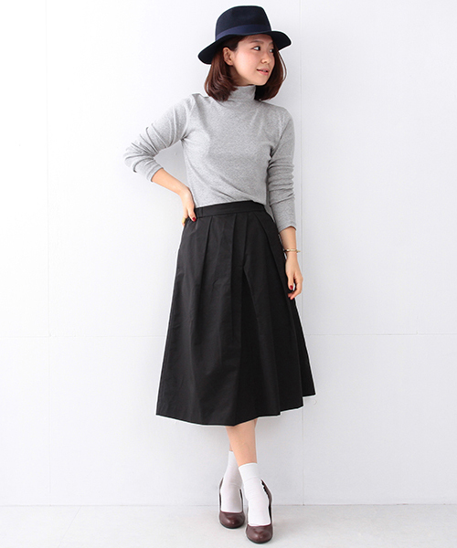 B:MING by BEAMS（ビーミングバイビームス）の「ビーミング by ビームス / フライス タートルカットソー（Tシャツ/カットソー・レディース・ホワイト/ライトグレー/ブラック/ケリー・ONE SIZE）」の16枚目の写真