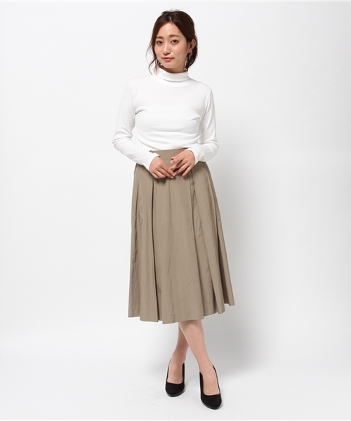 B:MING by BEAMS（ビーミングバイビームス）の「ビーミング by ビームス / フライス タートルカットソー（Tシャツ/カットソー・レディース・ホワイト/ライトグレー/ブラック/ケリー・ONE SIZE）」の10枚目の写真