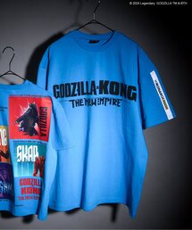BREEZE（ブリーズ）の「【ゴジラxコング 新たなる帝国】転写ワイドTシャツ(大人)（Tシャツ/カットソー）」