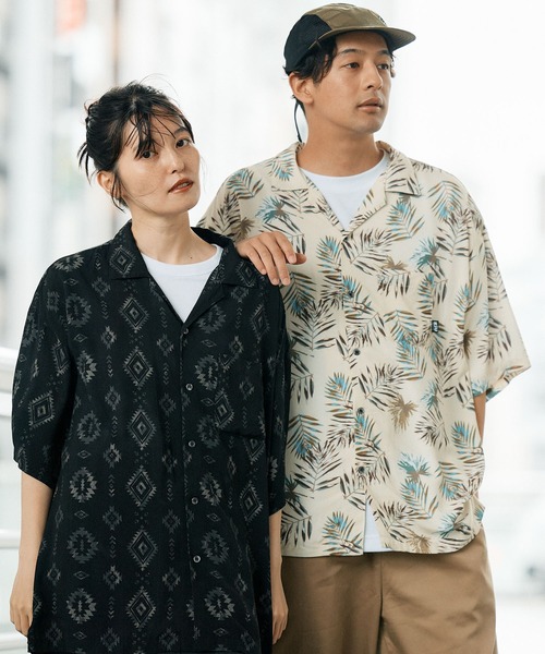 オンラインショップ限定】KiUリラクシングオープンカラーアロハ