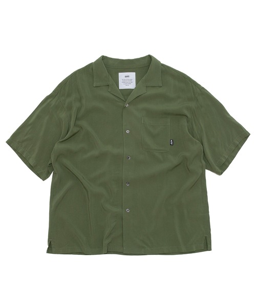KiU(キウ)の「【オンラインショップ限定】KiUリラクシングオープンカラーアロハシャツ(シャツ/ブラウス・メンズ・チャコール/カーキ/ブラック系その他/ベージュ系その他・LARGE/MEDIUM)」の19枚目の写真