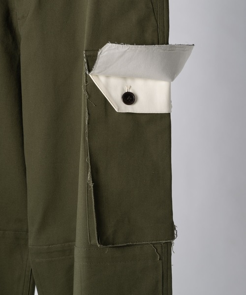 soerte（ソエルテ）の「カーゴパンツ（カーゴパンツ・メンズ・カーキ・1）」の2枚目の写真