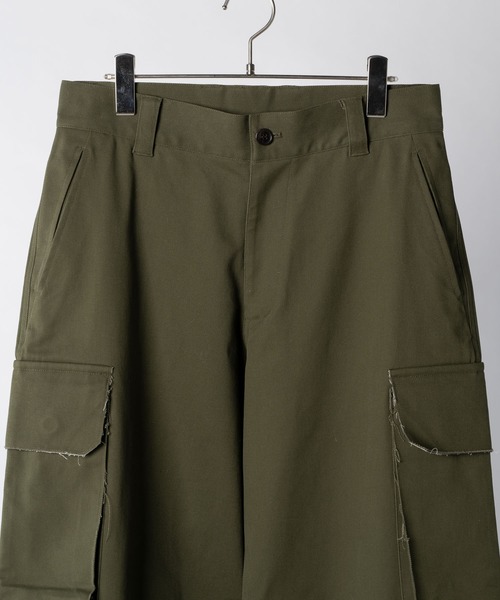 soerte（ソエルテ）の「カーゴパンツ（カーゴパンツ・メンズ・カーキ・1）」の4枚目の写真