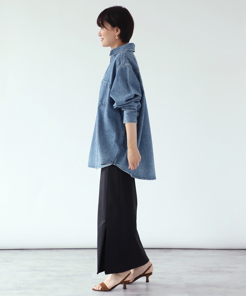 VERMEIL par iéna グレー タイトスカート VERMEIL par iena｜リバーレーススカート | Rakuten Fashion