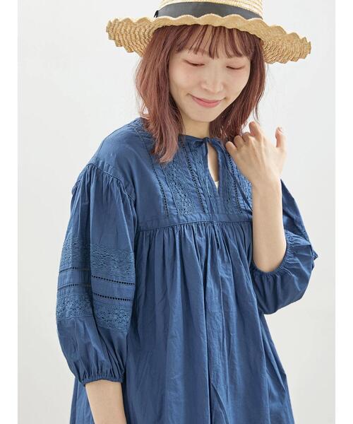 Samansa Mos2（サマンサ モスモス）の「【抗菌防臭】首元すっきり 