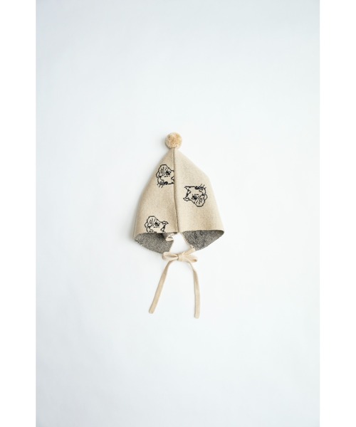 IN THE PARK（インザパーク）の「【SPROET & SPROUT】Bonnet Squirrel（ニットキャップ/ビーニー・キッズ・ベージュ・ONE）」の3枚目の写真