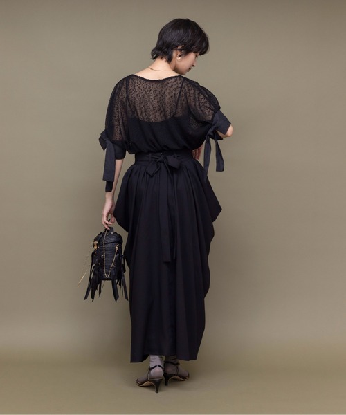 ネップメッシュ ドルマン プルオーバー Eimee Law│Eimee Law