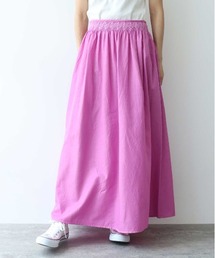 ●キュプラルナファ　プロダクトダイ　シャーリング スカート　1701SK004242