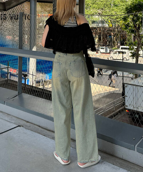 CIAOPANIC（チャオパニック）の「パイピングCPロゴリブタンクトップ（キャミソール・レディース・アイボリー/ブラック/レッド/ホワイト・ONE SIZE）」の10枚目の写真