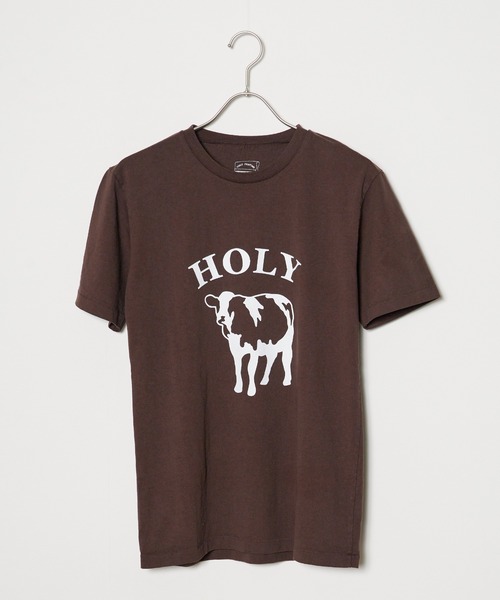 MIXTA(ミクスタ)の「MIXTA/ミクスタ HOLY SS CREWNECK T-SHIRTS Tシャツ(Tシャツ/カットソー・レディース・アッシュグレー/ブラウン・S/M/L)」の11枚目の写真