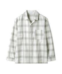gelato pique（ジェラートピケ）の「【HOMME】オンブレーチェックシャツ（ルームウェア/パジャマ・メンズ）」