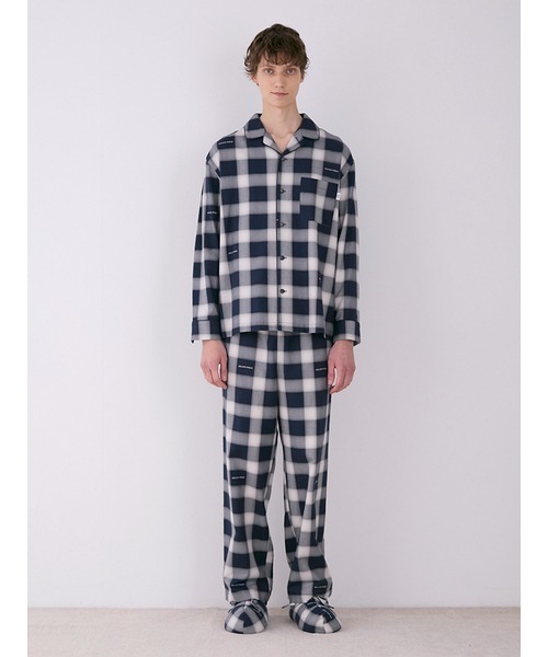 gelato pique（ジェラートピケ）の「【HOMME】オンブレーチェック