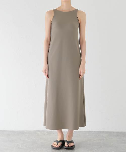 FRAMeWORK(フレームワーク)の「SPEEDO Long Dress With Cup(ワンピース・レディース・ベージュ/ブラック・MEDIUM)」の19枚目の写真