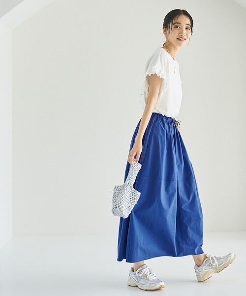 セール】切り替えコクーンスカート（スカート）｜coen（コーエン