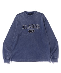 OVERDYED COLLEGE LOGO L/S TEE