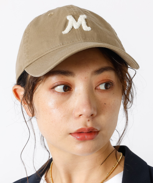 MICA&DEAL(マイカ&ディール)の「追加【MICA&DEALxNEW ERA / マイカアンドディール × ニューエラ】コラボレーションキャップ / ロゴキャップ / ベースボールキャップ(キャップ・レディース・ベージュ/ブラック/グレイッシュベージュ・フリー)」の2枚目の写真