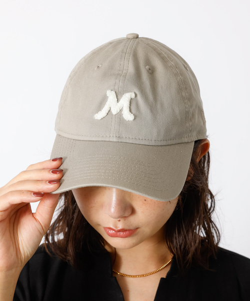 MICA&DEAL(マイカ&ディール)の「追加【MICA&DEALxNEW ERA / マイカアンドディール × ニューエラ】コラボレーションキャップ / ロゴキャップ / ベースボールキャップ(キャップ・レディース・ベージュ/ブラック/グレイッシュベージュ・フリー)」の4枚目の写真