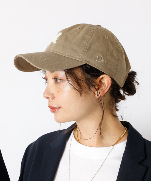 MICA&DEAL(マイカ&ディール)の「追加【MICA&DEALxNEW ERA / マイカアンドディール × ニューエラ】コラボレーションキャップ / ロゴキャップ / ベースボールキャップ(キャップ・レディース・ベージュ/ブラック/グレイッシュベージュ・フリー)」の8枚目の写真