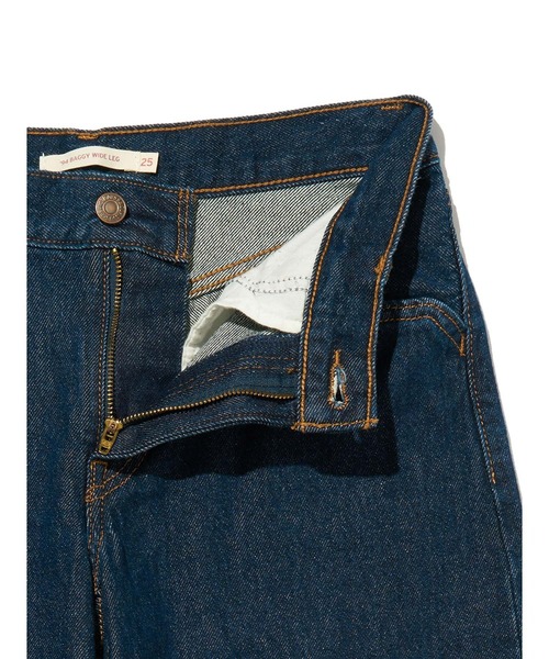 ダークデニム ジーンズ Mサイズ 94 BAGGY WIDE LEG ジーンズ ダークインディゴ – リーバイス