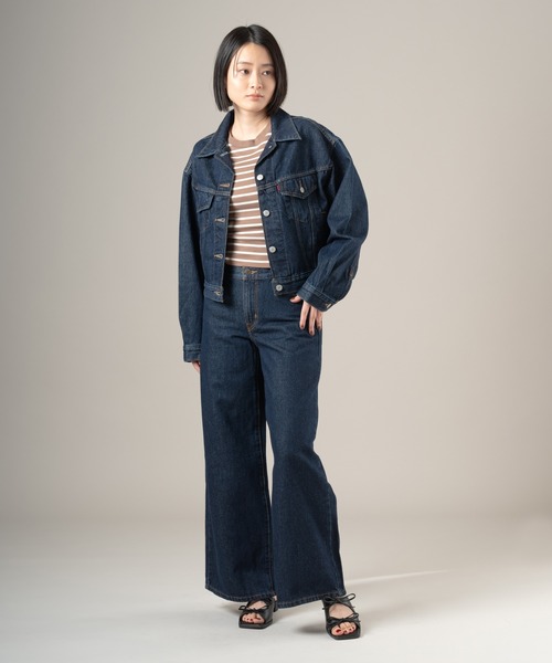 デトロイトジャケット リーバイス 38 94年 超希少 Talonジップ BAGGY 94 バギーデニム SILVERTAB セール】Levi's/リーバイス 短丈 ジャケット・アウター