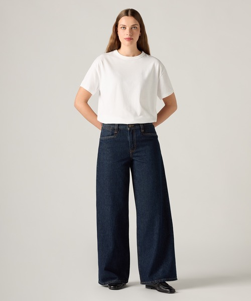 Levi's(リーバイス)の「Levi's/リーバイス 94 BAGGY WIDE LEG ダークインディゴ SHADED VIEW(デニムパンツ・レディース・ダークインディゴブルー・23inch/24inch/25inch/26inch/27inch/28inch)」の13枚目の写真