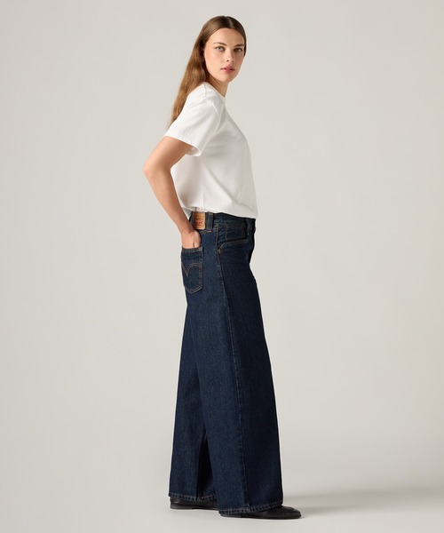 Levi's(リーバイス)の「Levi's/リーバイス 94 BAGGY WIDE LEG ダークインディゴ SHADED VIEW(デニムパンツ・レディース・ダークインディゴブルー・23inch/24inch/25inch/26inch/27inch/28inch)」の14枚目の写真