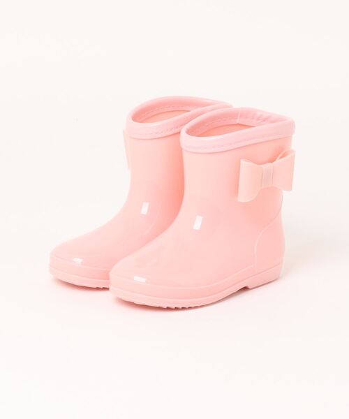 Marble Line(マーブルライン)の「ML リボン付きレインシューズ(レインシューズ・キッズ・ピンク/ネイビー・14/15 /16/17/18)」の14枚目の写真