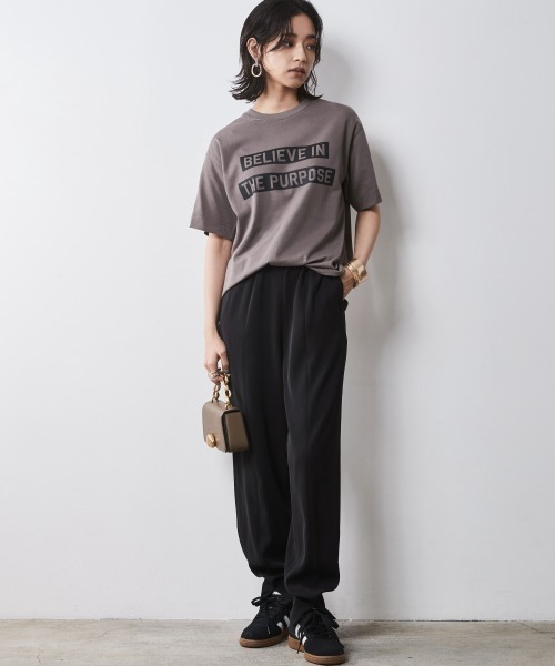 CHIC STYLE（シックスタイル）の「 バルーンリラックスパンツ ＜大きいサイズ有＞シックスタイル　（その他パンツ・レディース・グレー/アイボリー/ブラック・M/L/LL/3L/4L/5L）」の11枚目の写真